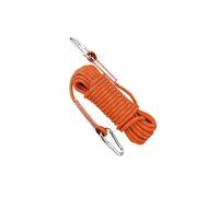 ZYKEJJDDAK Práctica cuerda de escalada de 10 m con poliéster resistente a la abrasión y costuras seguras, adecuada para cuerda de rescate de actividades verticales