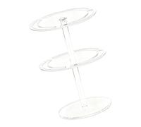 ZYKEJJDDAK Soporte acrílico para gafas de sol, rotación de 360 grados, rodamientos silenciosos, base pesada para estabilidad, evita que se vuelque, soporte acrílico para gafas, base giratoria, talla