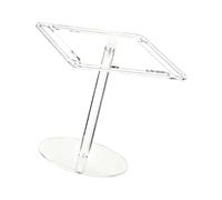 ZYKEJJDDAK Soporte acrílico para gafas de sol, rotación de 360 grados, rodamientos silenciosos, base pesada para estabilidad, evita que se vuelque, soporte acrílico para gafas, base giratoria, talla