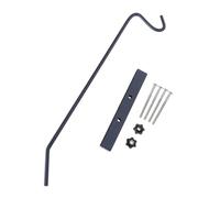 ZYKEJJDDAK Soporte giratorio para plantas de tipo pesado, giratorio, balcón, barandilla, cesta colgante de pared para plantas al aire libre, comederos de pájaros, cubiertas multifuncionales, colgador