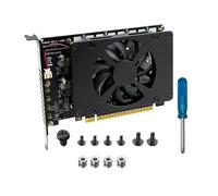 ZYKEJJDDAK Tarjeta de expansión PCIe X16 a NVMe de fácil instalación de 4 x 128 Gbps para tarjeta de capacidad de almacenamiento con tarjeta de expansión de ventilador de refrigeración