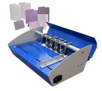 ZyKnaurral Máquina Plegadora Eléctrica 3 En 1, 460/520 Mm, con Escala Precisa En El Panel, Ideal para Marcar Documentos, Tarjetas, Fotos, Invitaciones Y Menús. 460MM