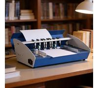 ZyKnaurral Máquina plegadora eléctrica de Papel de 18/20,5 Pulgadas, Perforadora y cortadora 3 en 1 para Tarjetas de felicitación, boletos e Invitaciones. 460MM