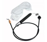 ZYKORNIUM 946-04173E - Cable de compromiso de cubierta para tractor de césped MTD Troy-Bilt Craftsman, sustituye a 746-04173 746-04173E, cable de embrague de toma de fuerza con resorte + gafas de