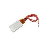 Zykuosus Calentador de Aire Aislado Elemento calefactorPTC, Placa calefactora eléctrica PTC 12 V, 35 x 21 5 mm, 70/110/200 Grados Celsius, Temperatura Constante for incubadora, 2 Unidades(12V 70C 5W)