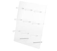 ZYLARUM Acrylic Donut Display Stand | 3 Tier Clear Rack Holder for Donuts / Bagels / Pretzels | Crystal Wedding & Birthday Party Decoration | 9 Screws & Pillars Included