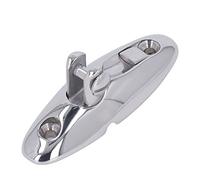 ZYLARUM Boat Bimini Top Hinge | 92mm Stainless Steel Quick Release for Yacht/Ship/Marine | 360° Swivel Deck Hinge, M5 Mounting Holes