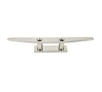ZYLARUM Boat Cleat 316 Stainless Steel | Universal Fit for Boats/Kayaks/Jet Skis | Robust Open Base Design | Easy No - Drill Installation