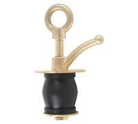 ZYLARUM Marine Drain Plug | Brass & Rubber Boat Deck Plug for Scupper Holes/Sewage Pipes | Compact Multifunctional Plug for Water Leakage & Odor Blocking | IMPA232481