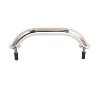 ZYLARUM Marine Grab Bar | 8 Inch 316 Stainless Steel Boat Handrail | Oxidation Protected & Polished Secure Handle for Yacht/RV/Bathroom | Easy Mounting