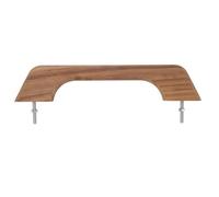 ZYLARUM Pasamanos de Teca de 12 Pulgadas |Mango de Bucle único para Barco/RV/Marino |Accesorios para apoyabrazos de Madera Resistentes a la Intemperie con fácil instalación