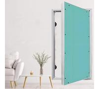 ZYLDDS Panel De Acceso Magnético para Paneles De Yeso, Puerta De Acceso con Escotilla para Montaje En Pared, Techo O Piso con Marco De Aluminio Y Placas De Yeso 14x20in/35x50cm
