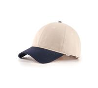 Zylioo Gorra de béisbol grande XXL de 2 tonos, gorra de béisbol bordada grande para cabezas grandes, gorra de golf ajustable para hombres y mujeres, 2 tonos-beige/azul marino, XX-Large