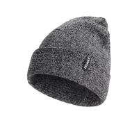 Zylioo Gorro de invierno de gran tamaño, tamaño XXL, de punto acanalado con puños, para clima frío, cálido gorro de reloj de calavera