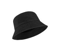 Zylioo Sombrero de pescador lavado XXL de gran tamaño para hombres y mujeres, sombrero grande de mezclilla desteñido, sombreros de playa plegables para cabezas grandes, Forro negro, X-Large