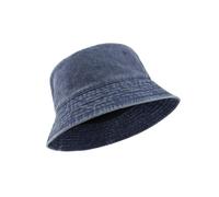 Zylioo Sombrero de pescador XL XXL para cabezas grandes, sombrero de sol de algodón lavado, Forro azul marino, X-Large