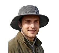 Zylioo Sombreros de sol XL/XXL/3XL para hombres con cabeza grande, sombrero grande UPF50+ de ala ancha, sombrero de safari, sombrero de arbusto de gran tamaño para senderismo, escalada y pesca, gris