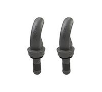 Zyliss 2 tapones para botellas de vino y champán, color gris, sello reutilizable a prueba de fugas, mango de fácil bloqueo, se puede utilizar en botellas de vino, champán, licores y aceite