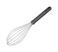 Zyliss Batidor Varillas de Cocina Maunual Grande Paja de Trigo/Acero Inoxidable, Batidor Profesional, Utensilio de Cocina, batidor Manual para Huevos,Beluga, 30 cm x 6,5 cm, Apto para lavavajillas