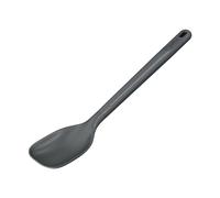 Zyliss Cuchara de Cocina Promedio, Duradera Paja de Trigo/Nylon, Antiadherente, Silicona resistente al Calor, Utensilio de Cocina, Gris Beluga, 31 cm x 7,5 cm, Apto para Lavavajillas