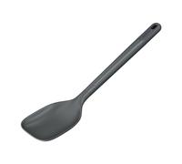 Zyliss Cuchara Grande de Cocina, Paja de Trigo Sostenible/Nailon | Antiadherente, Cabezal de Nailon Resistente al Calor, Utensilio de Cocina, Gris Beluga, 31 x 7,5 cm, Apta para Lavavajillas