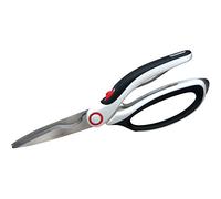 Zyliss E46500 Tijeras de Uso General, Plástico/Acero inoxidable, Gris/Blanco, Tijera Multifuncional para Aves de Corral, Pollo, Carne, Pescado, Apto Para Lavavajillas