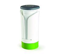 Zyliss E900025 Espiralizador de Verduras Manual, Plástico, Blanco/Gris/Verde, Cortador de Verduras en Espiral para Pepino, Calabacín, Zanahorias y Patatas, Apto Para Lavavajillas