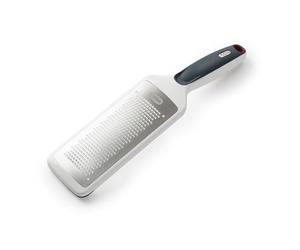 Zyliss E900035 Smooth Glide Rallador Fino, Plástico/Acero inoxidable, Blanco/Gris, Rallador Manual con Mango, Apto Para Lavavajillas