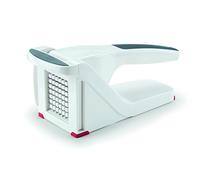 Zyliss E910025 Cortador de Patatas y Verduras, Plástico/Acero inoxidable, Blanco/Rojo, Cortador de Patatas/Verdura Manual, Apto Para Lavavajillas