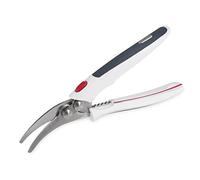Zyliss E910039 Tijeras Para Mariscos, Plástico/Acero inoxidable, Blanco/Gris, Herramienta para Corta Mariscos, Pescado, Cangrejo, Langosta, Conchas, Apto Para Lavavajillas
