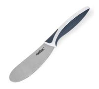 Zyliss E920250 Comfort Cuchillo Esparcir, 10,5cm, Acero Inoxidable Japonés, Mango Gris Oscuro/Blanco, Cuchillo de Mantequilla para Untar de Cocina, Apto Para Lavavajillas