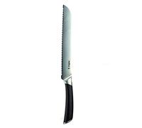 Zyliss E920268 Comfort Pro Cuchillo de Pan, 20cm, Acero Inoxidable Alemán, Mango Negro, Cuchillo de Cocina para Rebanar Pan Profesional, Apto Para Lavavajillas