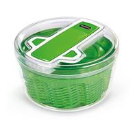 Zyliss E940017 Easy Spin 2 Centrifugadora de Lechuga, Grande, Plástico, Blanco, Escurridor Para Ensaladas y Verduras, Apto Para Lavavajillas