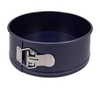 Zyliss E980194 Molde Desmontable Antiadherente, 23cm, Acero Al Carbono, Azul Oscuro, Molde de Horno Pastel Redondo Duradero, Apto Para Lavavajillas, 5 Años de Garantía