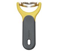 Zyliss Pelador de maíz, pelador extra afilado para maíz en la mazorca, maíz dulce con paja de trigo sostenible, agarre cómodo, cubierta para seguridad, acero inoxidable, apto para lavavajillas