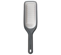 Zyliss Rallador Grueso, Rallador de cocina en acero inoxidable, Mango ergonómico, Cubierta Protectora, Para queso, verduras como las zanahorias, chocolate, y jengibre, Manuale, Apta para lavavajillas