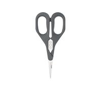 Zyliss Tijeras de Hierbas 16 cm, Deshojador integrado, Acero inoxidable, Mango ergonómico, Para hierbas y bonsái, Tijeras de cocina multiuso, Color Gris