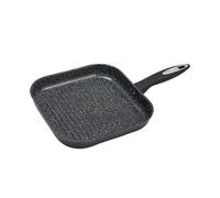 Zyliss Ultimate Sartén Grill Antiadherente de Cerámica 26x26 cm, sin PFOA, Apto para inducción y horno, No Tóxica para cocina saludable, Apto para lavavajillas, aluminio forjado, garantía de 10 años