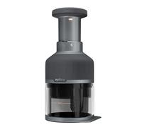 Zyliss Zick Zick 3 - Picadora Manual, Cuchilla Ultraafilada Giratoria de Acero Inoxidable, Picadora de Verduras, Cebollas, Fruttas, Ajo, Hierbas y Más, Corta Verduras Manual, Trituradora de Alimentos