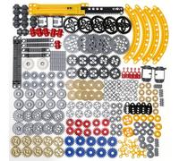 Zylopa Juego de 233 Piezas de Piezas técnicas y Engranajes compatibles con el Juego de Bloques de construcción Technic Liftarm-Pins-Axles-Connectors Moc