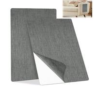 Zyluniy 2 Piezas Parches de Reparación de Tela de Lino 20x28cm, Parches para Sofa Tela, Parches Autoadhesivos para Textiles para Sofás, Asientos de coche, Sillas de oficina, Cabeceros, Muebles,Cortina