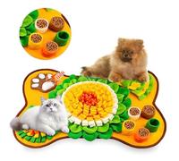 Zyluniy Alfombra Olfato Perro, Juguete Interactivo para Perros, Snuffle Mat Alfombra Olfativa para Perros y Gatos, Rompecabezas Juguete Interactivo para Perro Pequeños y Grandes