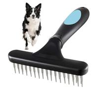 Zyluniy Cepillo Perro y Gato Quitar el Pelo Muerto, Cepillo Perro Pelo Largo, Peine Gato Rascador para Alfombras Multiusos para Desenredar y Peinar a Mascotas