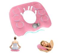 Zyluniy Cojín Ortopédico Inflable, Cojín de Asiento de Hemorroides, Cojines Antiescaras, Almohada Inflable Ortopédica, para el Embarazo, Cóccix, Espalda para Hogar, Oficina, Sofá, Silla de Ruedas