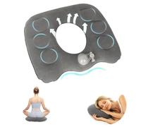 Zyluniy Cojín Ortopédico Inflable, Cojín de Asiento de Hemorroides, Cojines Antiescaras, Almohada Inflable Ortopédica, para el Embarazo, Cóccix, Espalda para Hogar, Oficina, Sofá, Silla de Ruedas