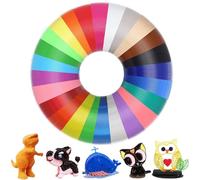 Zyluniy Filamento de 3D Pluma PLA, 3D Pluma Filamento, 25 Colores Lápiz 3D Filamento 1,75mm, Recargas Boli 3D, 5 Metros de Largo for 3D Printers Pen High Temperature 3D Printing Pens