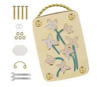 Zyluniy Micro Flower Press, Prensa de Flores Micro, Prensa de Plantas, Prensa de Flores De Metal, Kit de Prensa para Adultos y Niños, para Amantes de Las Artes Y Manualidades