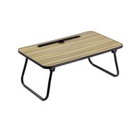 ZYLX SHOPPING - Mesa Auxiliar Plegable Portátil 52,5×30×21,5 cm Confortime | Escritorio Multiusos para Sofá, Cama u Oficina