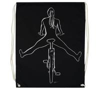 Zymbatee Allá Va Mi Último Vuelo Mierda Bolsa De Entrenamiento Negra Con Cordones Unisex