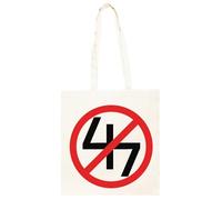 Zymbatee Allá Va Mi Último Vuelo Mierda Bolso de mano unisex de algodón beige